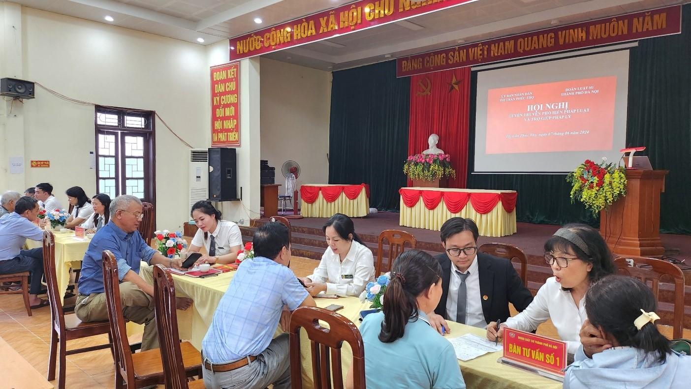 Tuyên truyền pháp luật đất đai 2024 tại UBND huyện Phúc Thọ – Hà Nội